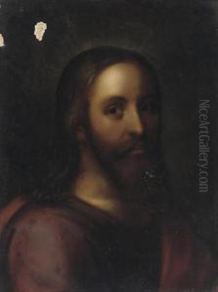 Christ Our Saviour Oil Painting by Anton Raphael Mengs