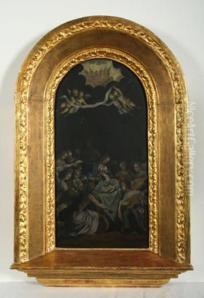 Geburt Christi Oil Painting by Pietro Fiammingo Mera