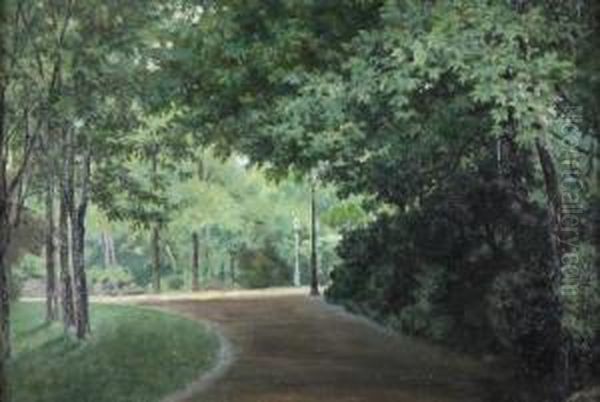 Parco Oil Painting by Camillo Merlo