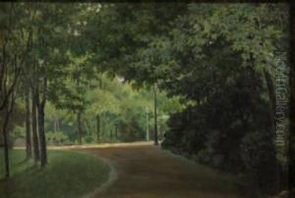 Parco Oil Painting by Camillo Merlo