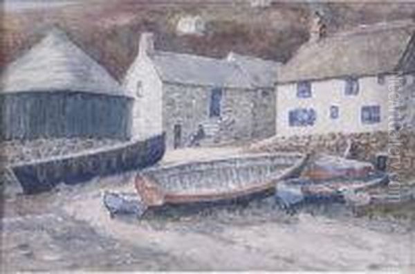 Sennen Oil Painting by Henry Samuel Merritt