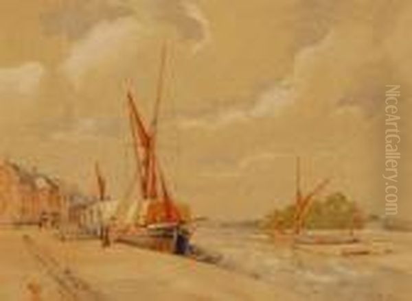 Watercolour by Henry Samuel Merritt