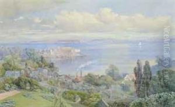 Castle Cornet, Guernsey Oil Painting by Alice Merry