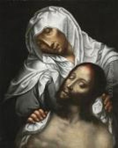 Pieta Oil Painting by Jan Massys