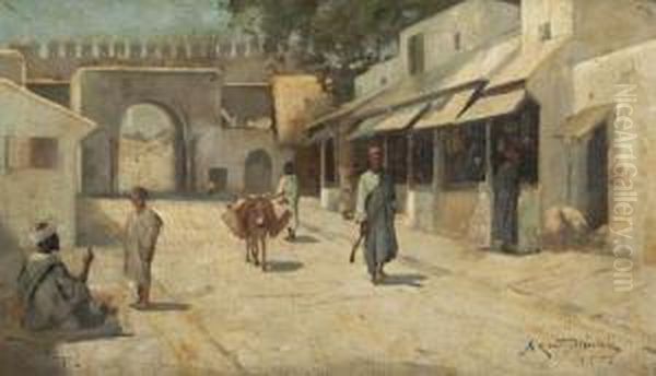 Tangier Oil Painting by James Coutts Michie