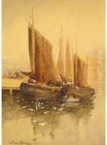 Marine Oil Painting by Horace Middleton