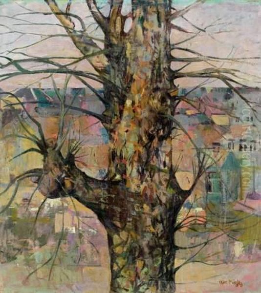 L'arbre Oil Painting by Peter Midgley