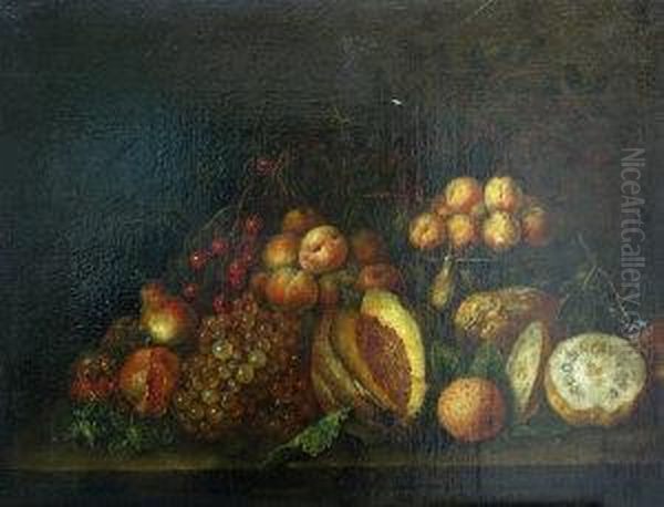 Still Life Oil Painting by Abraham Mignon