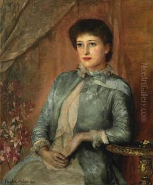 Lillie Langtry Oil Painting by Frank Miles