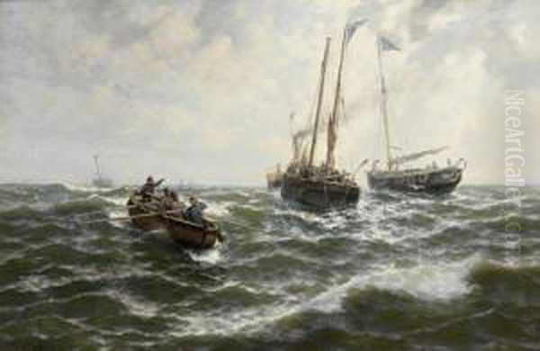 So Long, To The Outward Bound Oil Painting by Thomas Rose Miles