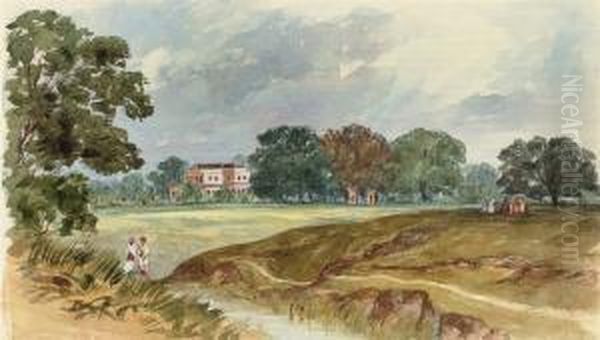 Sketches In India And St Helena Oil Painting by Frederick Miller