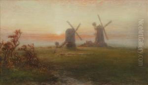 Claytonmills Oil Painting by Frederick Miller