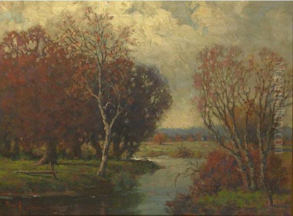 Landscape Oil Painting by Royal Hill Milleson