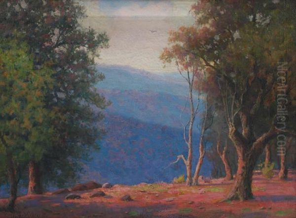 The Overlook Oil Painting by Royal Hill Milleson