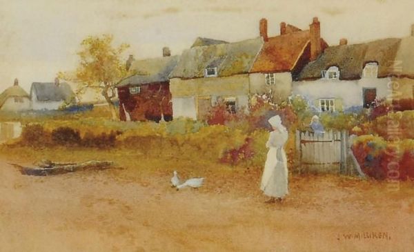 Feeding The Geese by James W. Milliken