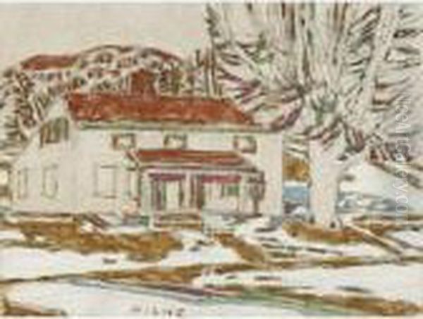 Clarke's House, Late Afternoon by David Brown Milne