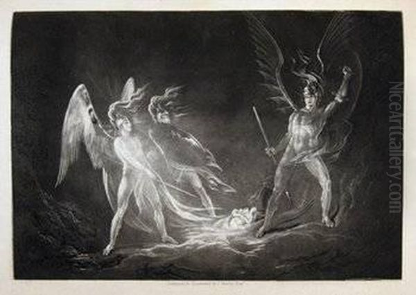 The Paradise Lost Oil Painting by John Milton