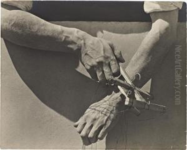 Hands Of The Puppeteer, Mexico Oil Painting by Tina Modotti