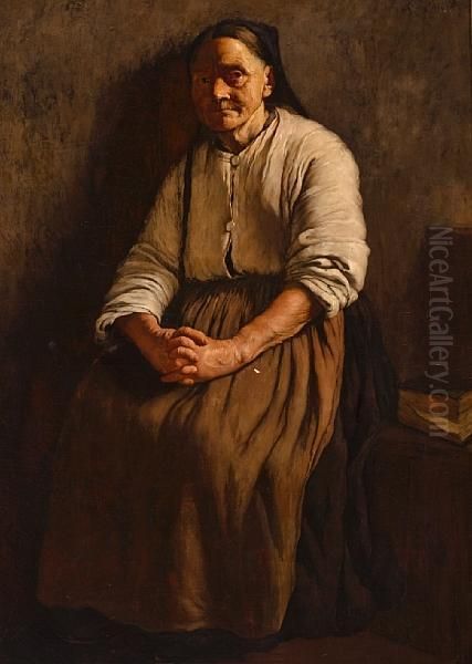 Old Woman by Louis Charles Moeller