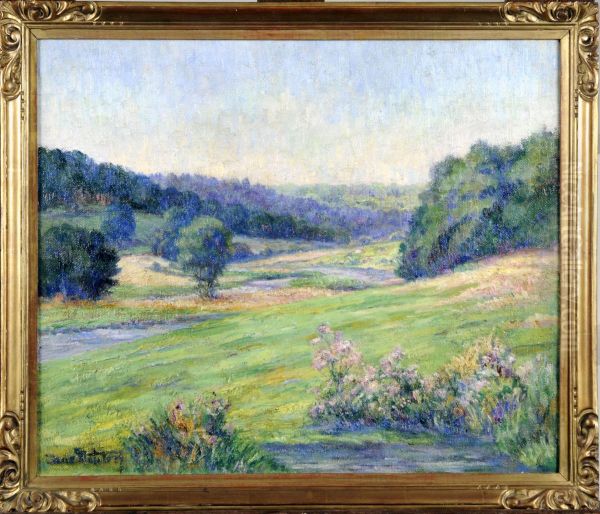 Bord De La Horulle Oil Painting by Marie Molitor