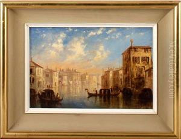 The Grand Canal, Venice Oil Painting by Francis Maltino