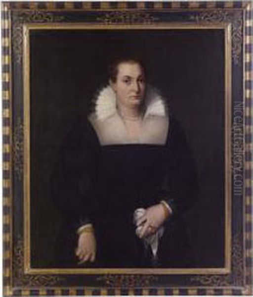 Ritratto Femminile Oil Painting by Francesco Montemezzano