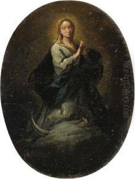 Immacolata Concezione Oil Painting by Francesco Monti