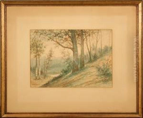 Landscape Oil Painting by Arthur W. Moore