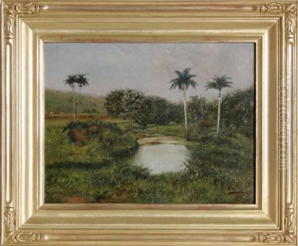 Landscape Oil Painting by Eduardo Morales