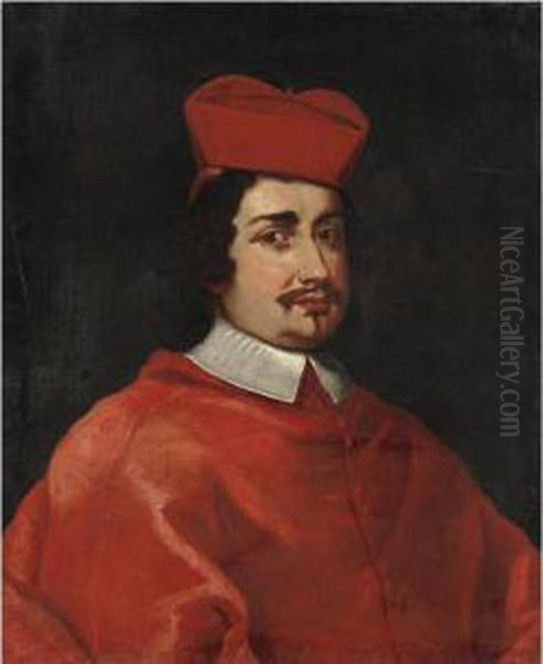 Ritratto Di Flavio Chigi Oil Painting by Giovanni Maria Morandi