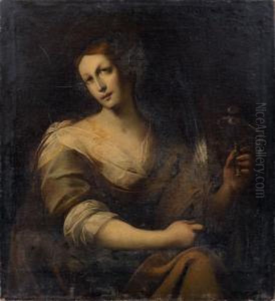 Sainte Lucie Oil Painting by Pier Francesco Morazzone