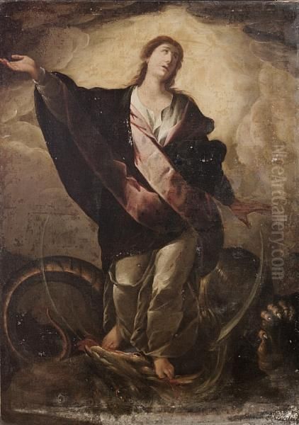 The Immaculate Conception Oil Painting by Pier Francesco Morazzone