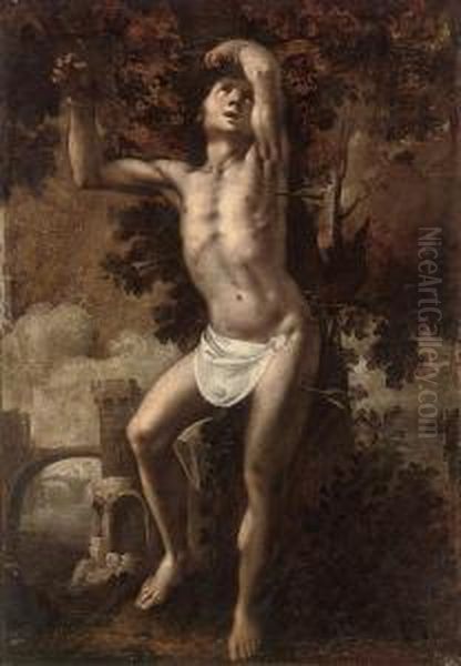 Saint Sebastian Oil Painting by Pier Francesco Morazzone