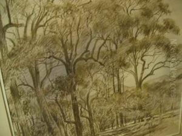 Hodgsonvale Vicinity Oil Painting by Samuel H. Moreton