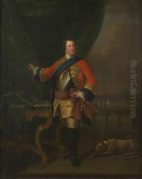 William, Duke Of Cumberland Oil Painting by David Morier