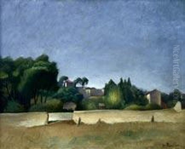 paysage De Provence Oil Painting by Etienne Morillon