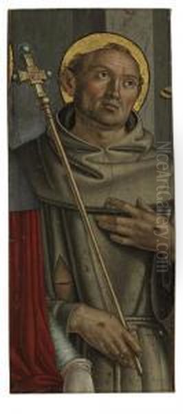 Saint Francis Oil Painting by Domenico Morone