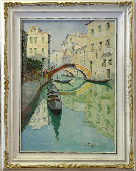 Fran Venedig Oil Painting by George Morosini