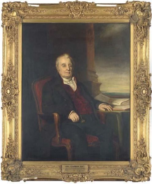 Portrait Of Abel Chapman Oil Painting by Andrew Morton