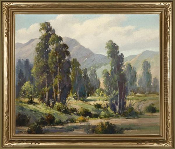 Summer Landscape Oil Painting by Walter Farrington Moses