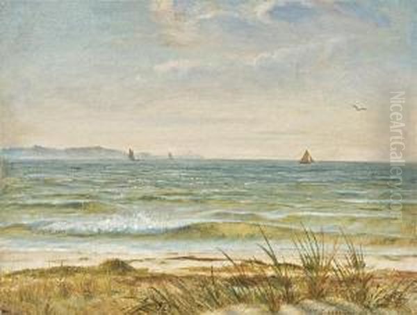 Along The North Shore, Long Island Oil Painting by William Sidney Mount