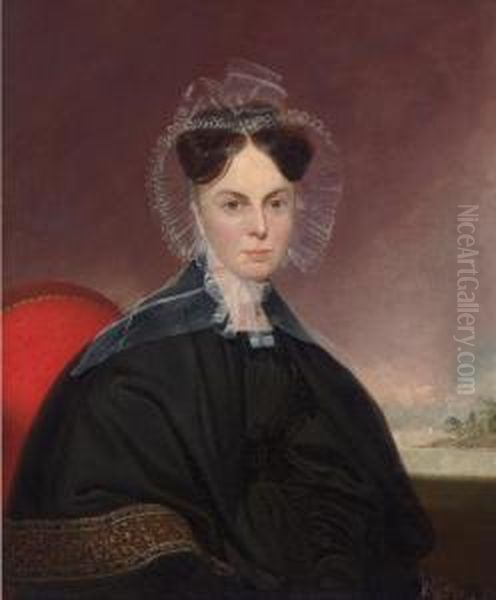 Elizabeth Penfield Oil Painting by William Sidney Mount