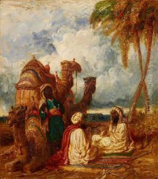 Rokpaus Oil Painting by William James Muller