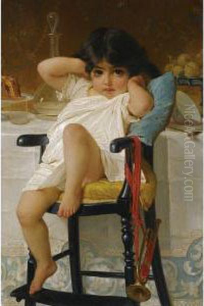 Innocence Oil Painting by Emile Munier