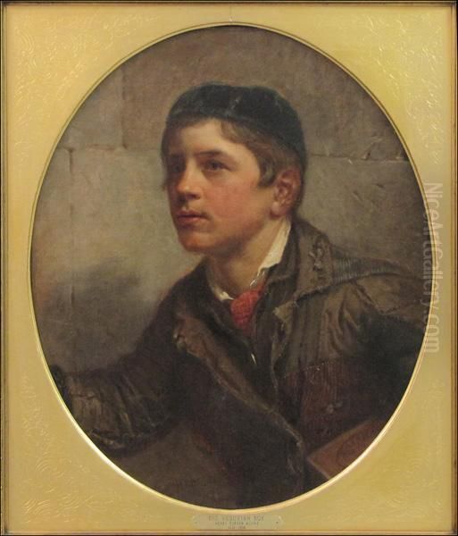 The Vesuvian Boy Oil Painting by Henry Turner Munns