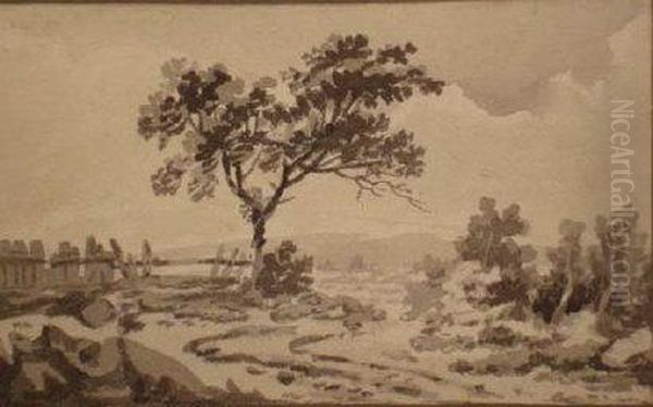 Landscape View Oil Painting by Thomas, Dr Munro