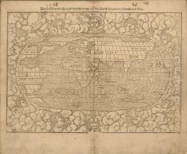 Das Erst General Inhaltend Die Beschreibung Und Den Circkel Des Gantzen Erdtrichs Und Moere Oil Painting by Sebastian Munster