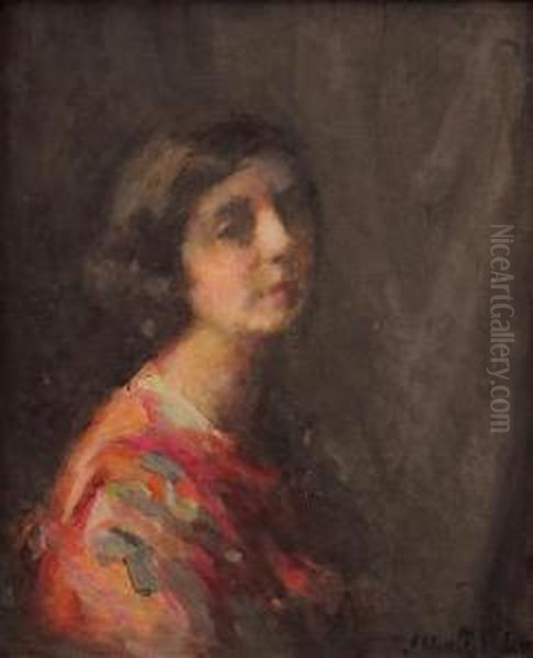 Portrait Of A Lady by Josephine Muntz-Adams