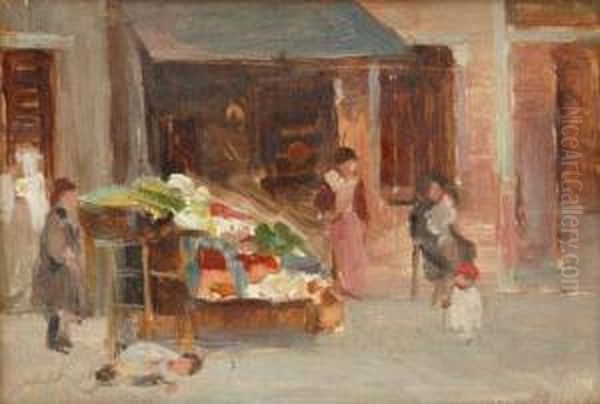 Fruit Stand by Josephine Muntz-Adams