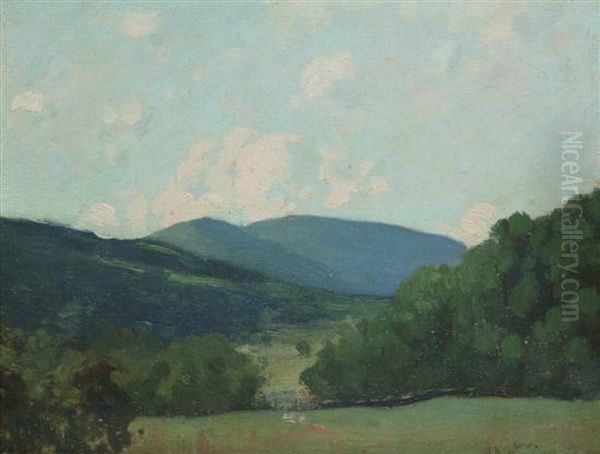 In Summer Oil Painting by Hermann Dudley Murphy